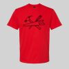 Softstyle™ midweight adult t-shirt Thumbnail