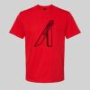 Softstyle™ midweight adult t-shirt Thumbnail