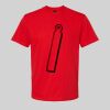 Softstyle™ midweight adult t-shirt Thumbnail