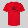Softstyle™ midweight adult t-shirt Thumbnail