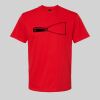 Softstyle™ midweight adult t-shirt Thumbnail