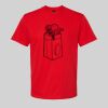 Softstyle™ midweight adult t-shirt Thumbnail