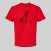 Softstyle™ midweight adult t-shirt Thumbnail