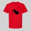 Softstyle™ midweight adult t-shirt Thumbnail