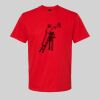 Softstyle™ midweight adult t-shirt Thumbnail