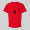 Softstyle™ midweight adult t-shirt Thumbnail