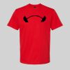 Softstyle™ midweight adult t-shirt Thumbnail
