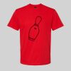 Softstyle™ midweight adult t-shirt Thumbnail