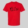 Softstyle™ midweight adult t-shirt Thumbnail