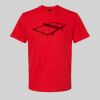 Softstyle™ midweight adult t-shirt Thumbnail
