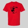Softstyle™ midweight adult t-shirt Thumbnail