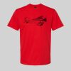 Softstyle™ midweight adult t-shirt Thumbnail