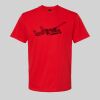 Softstyle™ midweight adult t-shirt Thumbnail