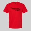 Softstyle™ midweight adult t-shirt Thumbnail