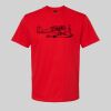 Softstyle™ midweight adult t-shirt Thumbnail