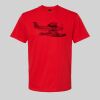 Softstyle™ midweight adult t-shirt Thumbnail