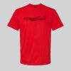 Softstyle™ midweight adult t-shirt Thumbnail
