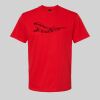 Softstyle™ midweight adult t-shirt Thumbnail