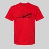 Softstyle™ midweight adult t-shirt Thumbnail