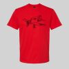 Softstyle™ midweight adult t-shirt Thumbnail