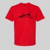Softstyle™ midweight adult t-shirt Thumbnail