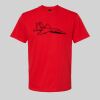 Softstyle™ midweight adult t-shirt Thumbnail