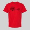Softstyle™ midweight adult t-shirt Thumbnail