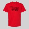 Softstyle™ midweight adult t-shirt Thumbnail