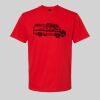 Softstyle™ midweight adult t-shirt Thumbnail