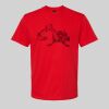 Softstyle™ midweight adult t-shirt Thumbnail