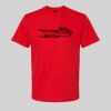 Softstyle™ midweight adult t-shirt Thumbnail