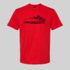 Softstyle™ midweight adult t-shirt Thumbnail