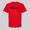 Softstyle™ midweight adult t-shirt Thumbnail