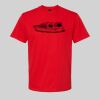 Softstyle™ midweight adult t-shirt Thumbnail
