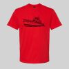 Softstyle™ midweight adult t-shirt Thumbnail