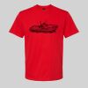Softstyle™ midweight adult t-shirt Thumbnail