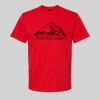 Softstyle™ midweight adult t-shirt Thumbnail