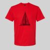 Softstyle™ midweight adult t-shirt Thumbnail