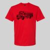 Softstyle™ midweight adult t-shirt Thumbnail