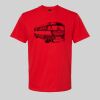 Softstyle™ midweight adult t-shirt Thumbnail
