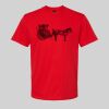 Softstyle™ midweight adult t-shirt Thumbnail
