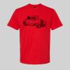 Softstyle™ midweight adult t-shirt Thumbnail