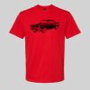 Softstyle™ midweight adult t-shirt Thumbnail