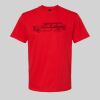 Softstyle™ midweight adult t-shirt Thumbnail
