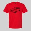 Softstyle™ midweight adult t-shirt Thumbnail
