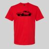 Softstyle™ midweight adult t-shirt Thumbnail