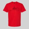 Softstyle™ midweight adult t-shirt Thumbnail