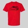 Softstyle™ midweight adult t-shirt Thumbnail