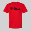 Softstyle™ midweight adult t-shirt Thumbnail
