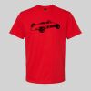Softstyle™ midweight adult t-shirt Thumbnail